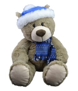 8" Christmas Teddy